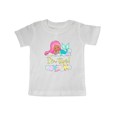 Inktastic I m 2 Mermaid with Pink Hair and Shells Gift Baby Boy or Baby Girl T-Shirt
Inktastic I m 2 Mermaid with Pink Hair and Shells Gift Baby Boy or Baby Girl T-Shirt