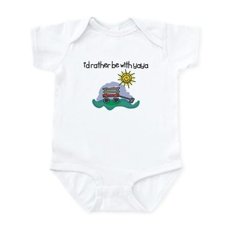 CafePress - I d Rather Be With Yaya Baby Onesie - Baby Light Bodysuit Size Newborn - 24 Months
CafePress - I d Rather Be With Yaya Baby Onesie - Baby Light Bodysuit Size Newborn - 24 Months
