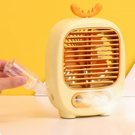 Midsumdr Portable Air Conditioners Kids Aired Conditioner Fan Rechargeable Evaporative Portable Aired Cooler Humidifier 3 Speed USB-C Portable Aired Conditioner For Bedroom Office On Clearance
Midsumdr Portable Air Conditioners Kids Aired Conditioner Fan Rechargeable Evaporative Portable Aired Cooler Humidifier 3 Speed USB-C Portable Aired Conditioner For Bedroom Office On Clearance
