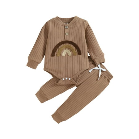 Lieserram Baby Boys Girl Fall Outfit Sets 3 6 9 12 18 24 Months Bodysuit Top Long Sleeve Romper +Drawstring Pants
Lieserram Baby Boys Girl Fall Outfit Sets 3 6 9 12 18 24 Months Bodysuit Top Long Sleeve Romper +Drawstring Pants