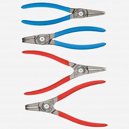 Gedore S 8000 E 4 Pc Circlip Pliers Set