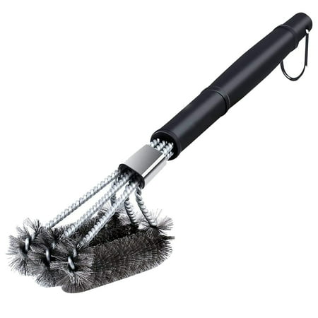 Grill Brush 18 Inch Long Grill Brush Cleaning Brush Grill Grate Brush with Long 3-Compartment Brush Head for Gas Grill
Grill Brush 18 Inch Long Grill Brush Cleaning Brush Grill Grate Brush with Long 3-Compartment Brush Head for Gas Grill