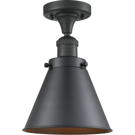 Matte Black Tone Semi Flush 8 Wide Steel/Cast Brass Medium Base LED 1 Light Fixture
Matte Black Tone Semi Flush 8 Wide Steel/Cast Brass Medium Base LED 1 Light Fixture