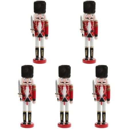 TOYMYTOY 5pcs Nutcracker Ornament Christmas Nutcracker Decoration Xmas Nutcracker Table Decor
TOYMYTOY 5pcs Nutcracker Ornament Christmas Nutcracker Decoration Xmas Nutcracker Table Decor