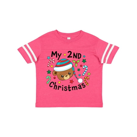 Inktastic My 2nd Christmas Cute Bear with Candy Canes Gift Toddler Boy or Toddler Girl T-Shirt
Inktastic My 2nd Christmas Cute Bear with Candy Canes Gift Toddler Boy or Toddler Girl T-Shirt