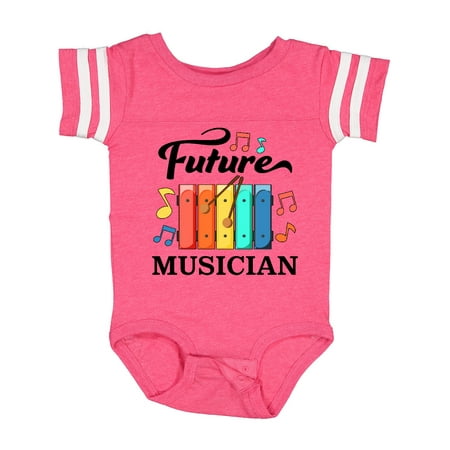 Inktastic Future Musician- Xylophone Music Gift Baby Boy or Baby Girl Bodysuit
