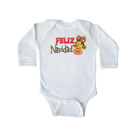 Inktastic Christmas Feliz Navidad with Cute Reindeer Gift Baby Boy or Baby Girl Long Sleeve Bodysuit
Inktastic Christmas Feliz Navidad with Cute Reindeer Gift Baby Boy or Baby Girl Long Sleeve Bodysuit