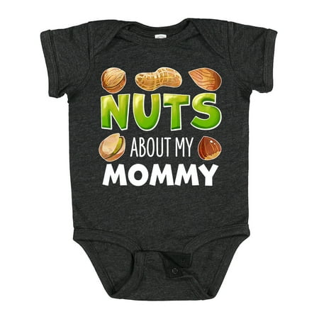 Inktastic Nuts About My Mommy Peanut Almond Pistachio Gift Baby Boy or Baby Girl Bodysuit
Inktastic Nuts About My Mommy Peanut Almond Pistachio Gift Baby Boy or Baby Girl Bodysuit