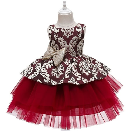 Tejiojio Girls and Toddlers Soft Cotton Clearance Toddler Girls Net Yarn Embroidery Bowknot Birthday Party Gown Kids Cute Dresses
Tejiojio Girls and Toddlers Soft Cotton Clearance Toddler Girls Net Yarn Embroidery Bowknot Birthday Party Gown Kids Cute Dresses