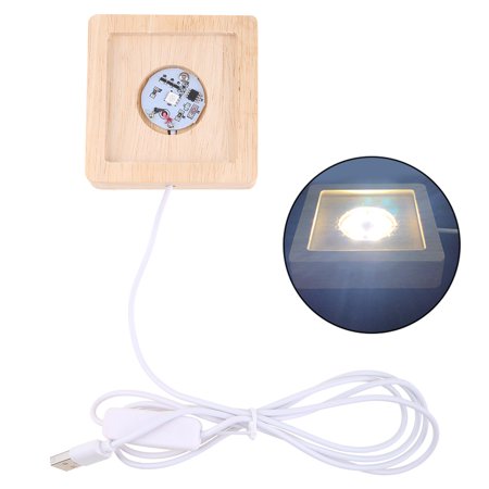 USB for Creative 3D Crystal Ball Night Light Bedside Lamp Solid Wood Base Luminous Craft Glass Square Shape Table Decora
USB for Creative 3D Crystal Ball Night Light Bedside Lamp Solid Wood Base Luminous Craft Glass Square Shape Table Decora