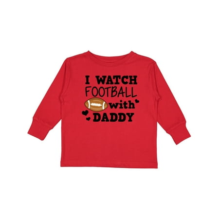 Inktastic I Watch Football with My Daddy Gift Toddler Boy or Toddler Girl Long Sleeve T-Shirt
Inktastic I Watch Football with My Daddy Gift Toddler Boy or Toddler Girl Long Sleeve T-Shirt