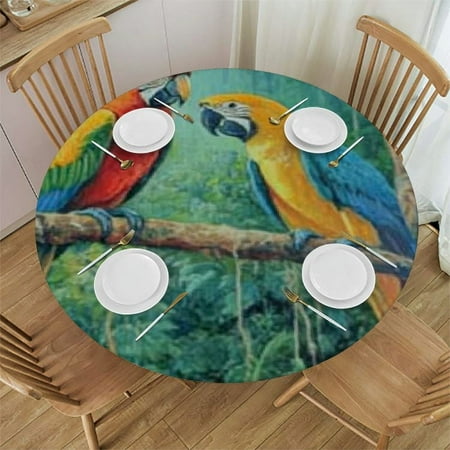Sheronv Birds Tree Branch Round Table Cover Stain Resistant Washable Indoor Outdoor Tablecloth Kitchen Dining Wedding Parties 100% Polyester Table Cover with Elastic Edge 38 -42
Sheronv Birds Tree Branch Round Table Cover Stain Resistant Washable Indoor Outdoor Tablecloth Kitchen Dining Wedding Parties 100% Polyester Table Cover with Elastic Edge 38 -42