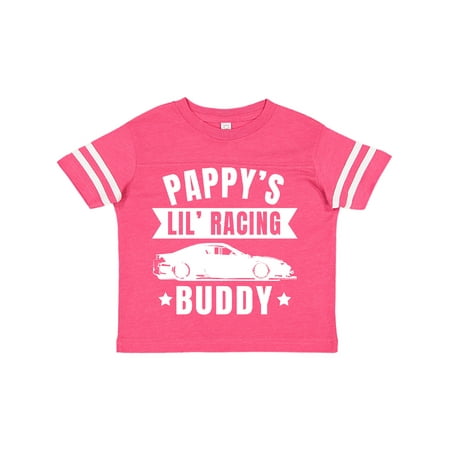 Inktastic Pappy s Lil Racing Buddy with Car Silhouette Gift Toddler Boy or Toddler Girl T-Shirt
Inktastic Pappy s Lil Racing Buddy with Car Silhouette Gift Toddler Boy or Toddler Girl T-Shirt