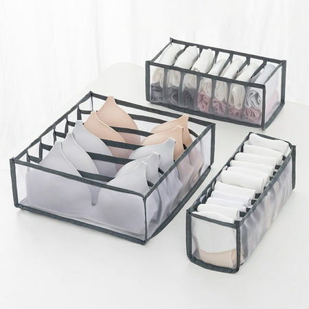 Fusipu Bra Storage Box Large Capacity Classified Ventilated 6/7/11 Grids Underwear Storage Case Household Supplies
Fusipu Bra Storage Box Large Capacity Classified Ventilated 6/7/11 Grids Underwear Storage Case Household Supplies