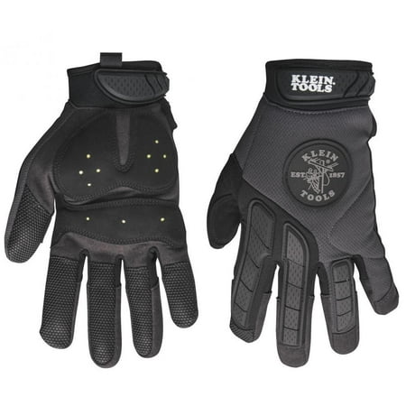 Klein Tools 40215 Journeyman Grip Gloves - Large Black