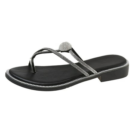 Mortilo Women Sandals Girls Rhinestone Sets Slippers Sandals Flat Straps Casual Home Sandals Slippers Beach Slippers PU
Mortilo Women Sandals Girls Rhinestone Sets Slippers Sandals Flat Straps Casual Home Sandals Slippers Beach Slippers PU