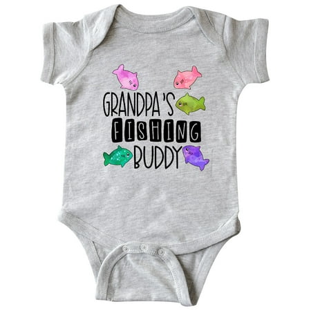 Inktastic Grandpa s Fishing Buddy with Colorful Fish Gift Baby Boy or Baby Girl Bodysuit
Inktastic Grandpa s Fishing Buddy with Colorful Fish Gift Baby Boy or Baby Girl Bodysuit