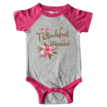 Inktastic Thankful and Blessed Inspirational Saying with Pink Flowers Gift Baby Boy or Baby Girl Bodysuit
Inktastic Thankful and Blessed Inspirational Saying with Pink Flowers Gift Baby Boy or Baby Girl Bodysuit