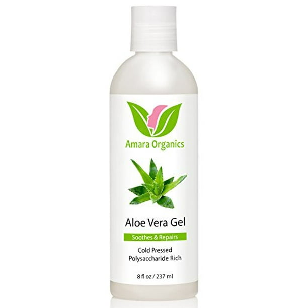 Aloe Vera Gel from Organic Cold Pressed Aloe, 8 fl. oz.