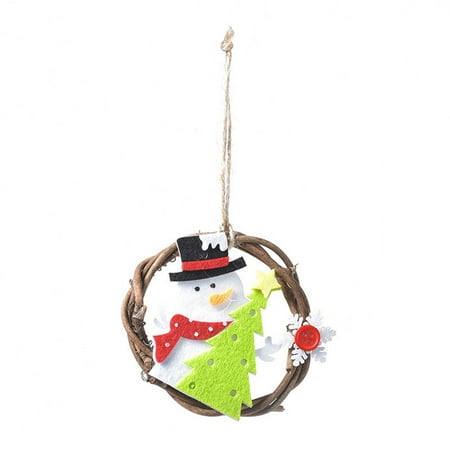 Christmas Decorations Clearance! Dezsed Christmas Wreath Non Woven Rattan Ring Pendant Round Door And Window Pendant
Christmas Decorations Clearance! Dezsed Christmas Wreath Non Woven Rattan Ring Pendant Round Door And Window Pendant