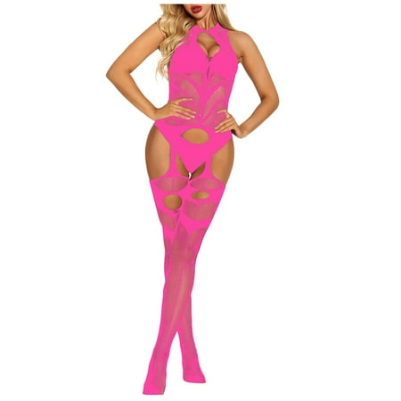 QIPOPIQ Lingerie Deals Sexy Womens Lingerie Fishnet Open Crotch Seamless Mesh Netting Stockings Chemise Hollow Out Babydoll Bodysuit Sleepwear
QIPOPIQ Lingerie Deals Sexy Womens Lingerie Fishnet Open Crotch Seamless Mesh Netting Stockings Chemise Hollow Out Babydoll Bodysuit Sleepwear