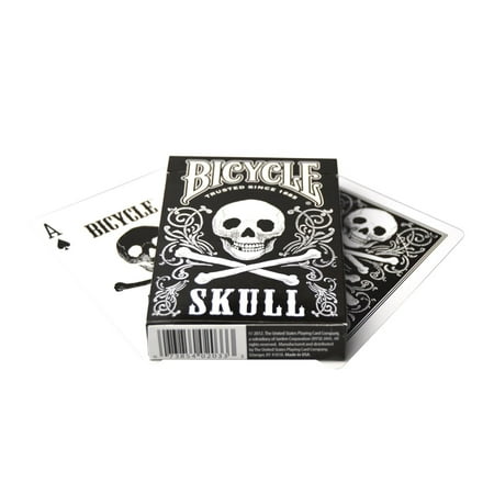 爆買いしたくなる Bicycle - 073854020333 UPC Skull Cards Playing Collectible トランプ