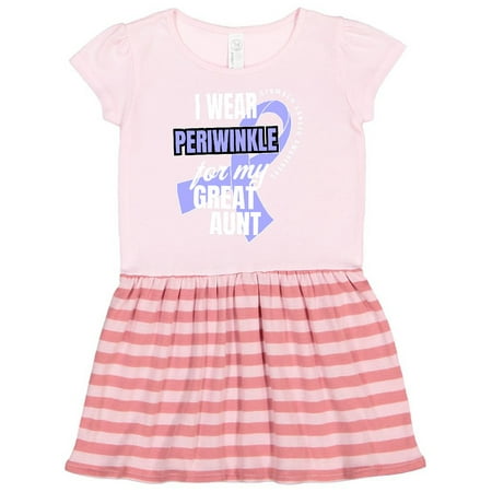 Inktastic I Wear Periwinkle For My Great Aunt Stomach Cancer Awareness Gift Toddler Girl Dress
Inktastic I Wear Periwinkle For My Great Aunt Stomach Cancer Awareness Gift Toddler Girl Dress