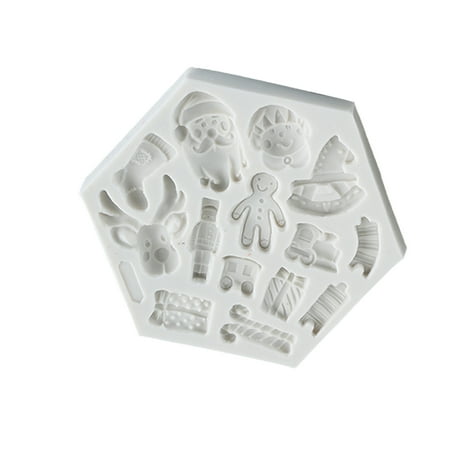 Christmas Chocolate Mold Fondant Cake Mold Silicone Clay Mold DIY Cookies Baking Tool
Christmas Chocolate Mold Fondant Cake Mold Silicone Clay Mold DIY Cookies Baking Tool