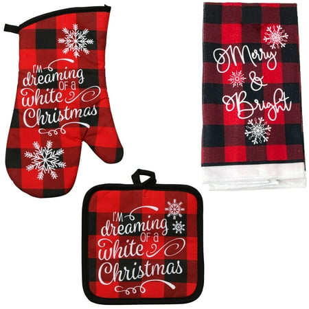 Oven Mitts and Pot Holders with Kitchen Towels Set (4 Piece Set) Oven Mitts and Pot Holders Sets Christmas Kitchen Towels
Oven Mitts and Pot Holders with Kitchen Towels Set (4 Piece Set) Oven Mitts and Pot Holders Sets Christmas Kitchen Towels