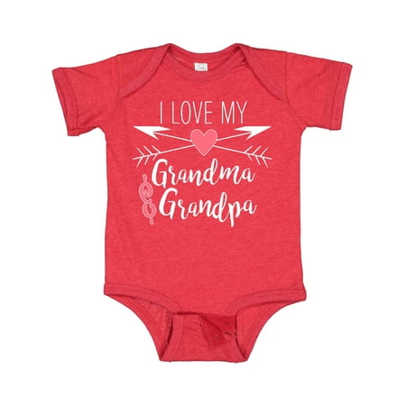 Inktastic I Love My Grandma and Grandpa Heart and Arrows Gift Baby Boy or Baby Girl Bodysuit
Inktastic I Love My Grandma and Grandpa Heart and Arrows Gift Baby Boy or Baby Girl Bodysuit