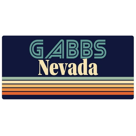 Gabbs Nevada 5 x 2.5-Inch Fridge Magnet Retro Design