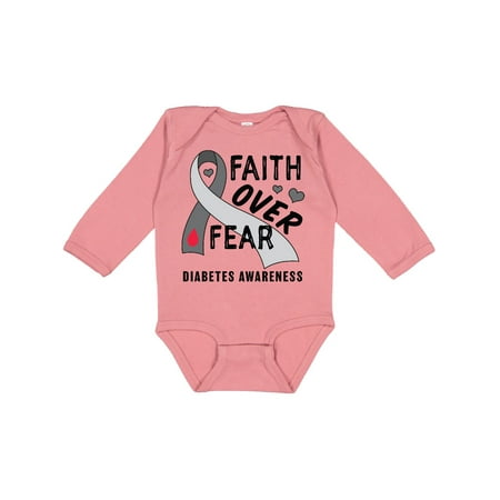 Inktastic Diabetes Awareness Faith over Fear Gift Baby Boy or Baby Girl Long Sleeve Bodysuit
Inktastic Diabetes Awareness Faith over Fear Gift Baby Boy or Baby Girl Long Sleeve Bodysuit