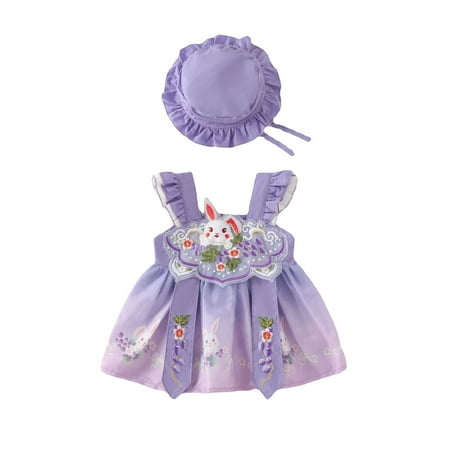 Pedort Birthday Dresses For Girls Girls Summer Dress Short Sleeve Cold Shoulder Solid Color Swing Casual Dresses Purple 3-6 Months
Pedort Birthday Dresses For Girls Girls Summer Dress Short Sleeve Cold Shoulder Solid Color Swing Casual Dresses Purple 3-6 Months