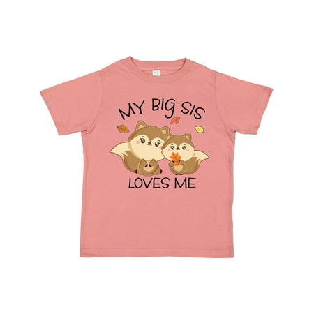 Inktastic My Big Sis Loves Me with Cute Squirrels in Autumn Gift Toddler Boy or Toddler Girl T-Shirt
Inktastic My Big Sis Loves Me with Cute Squirrels in Autumn Gift Toddler Boy or Toddler Girl T-Shirt