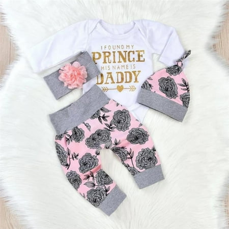 Brand Clearance Infant Newborn Baby Girls Floral Romper Pants Hat Headband Outfits Set 3-6 Months
Brand Clearance Infant Newborn Baby Girls Floral Romper Pants Hat Headband Outfits Set 3-6 Months