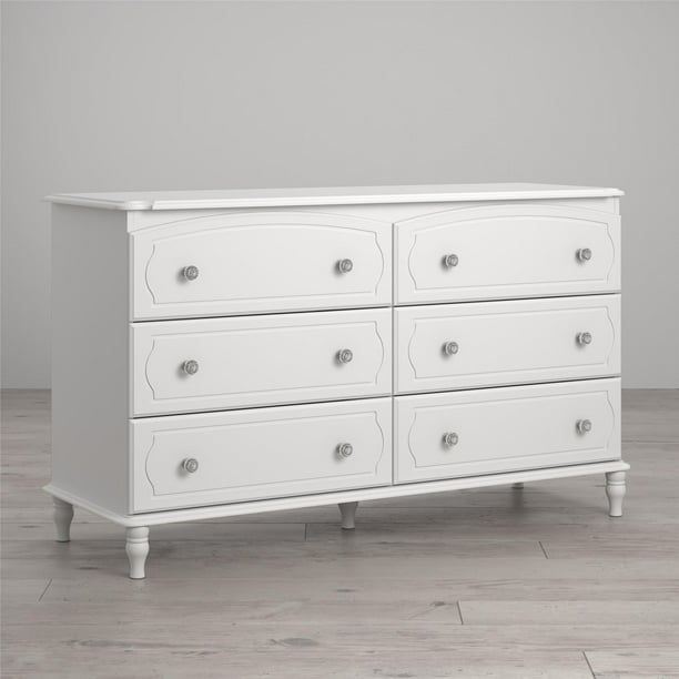 Little Seeds Rowan Valley Laren 6-Drawer Dresser, White
