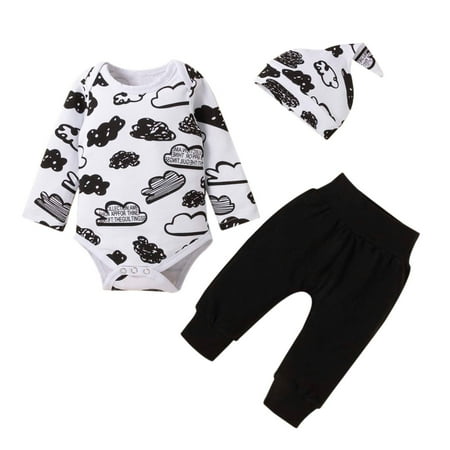 Tagold Fall Savings Clearance Kids Winter Jumpsuits Romper Infant Toddler Baby Girls Long Sleeve Cloud Print Romper Pants Headband Three Piece Set
Tagold Fall Savings Clearance Kids Winter Jumpsuits Romper Infant Toddler Baby Girls Long Sleeve Cloud Print Romper Pants Headband Three Piece Set