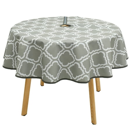 Threns Waterproof Round Patio Tablecloth with Umbrella Hole - 59 Decorative Outdoor Table Cover
Threns Waterproof Round Patio Tablecloth with Umbrella Hole - 59 Decorative Outdoor Table Cover