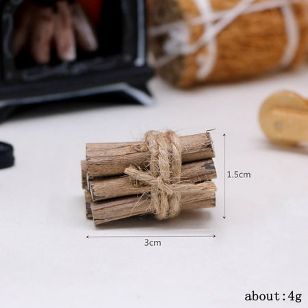 NUOLUX 1 Set Miniature Figurines Mini Outdoor Hoe Firewood Decoration Mini Cart Mini Haystack Decor
NUOLUX 1 Set Miniature Figurines Mini Outdoor Hoe Firewood Decoration Mini Cart Mini Haystack Decor