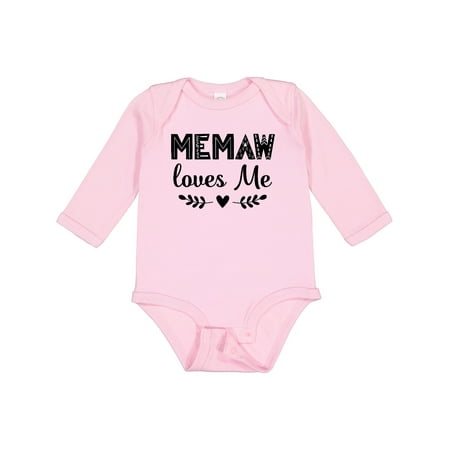 Inktastic My Memaw Loves Me Outfit Gift Baby Boy or Baby Girl Long Sleeve Bodysuit
Inktastic My Memaw Loves Me Outfit Gift Baby Boy or Baby Girl Long Sleeve Bodysuit