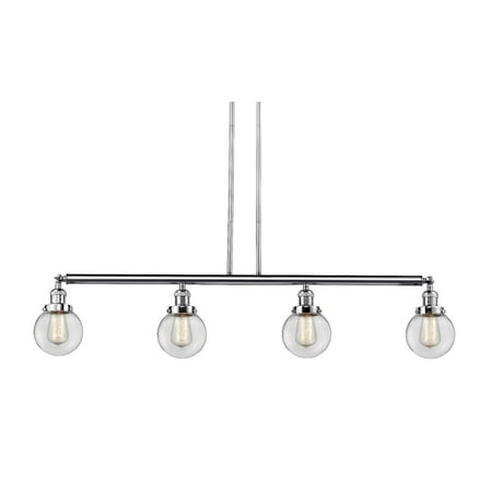 Innovations Lighting 214-S-6 Beacon Beacon 4 Light 51 Wide Linear Chandelier - Chrome
Innovations Lighting 214-S-6 Beacon Beacon 4 Light 51 Wide Linear Chandelier - Chrome