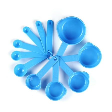 HXAZGSJA 10pcs Plastic Measuring Cups Spoons Kitchen Baking Cooking Tools Set Kitchen Supplies(Blue)
HXAZGSJA 10pcs Plastic Measuring Cups Spoons Kitchen Baking Cooking Tools Set Kitchen Supplies(Blue)