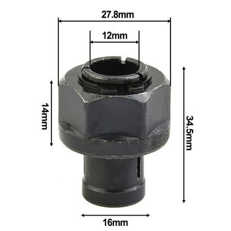 M22 nut 12mm collet Engraving machine Electric Router Milling Cutter Accessories