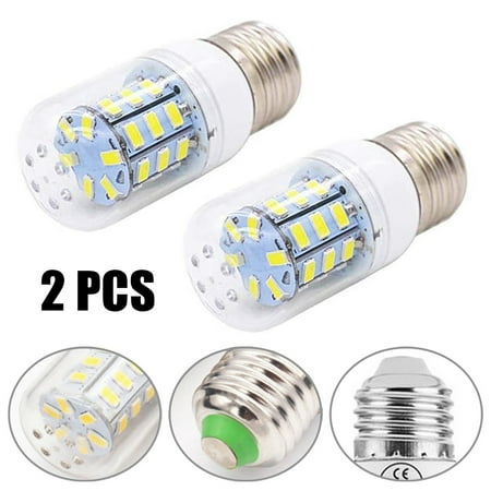 2 Pcs E27 LED Light Bulbs for Frigidaire Refrigerator Bulbs Replaces PS12364857 Non-dimmable