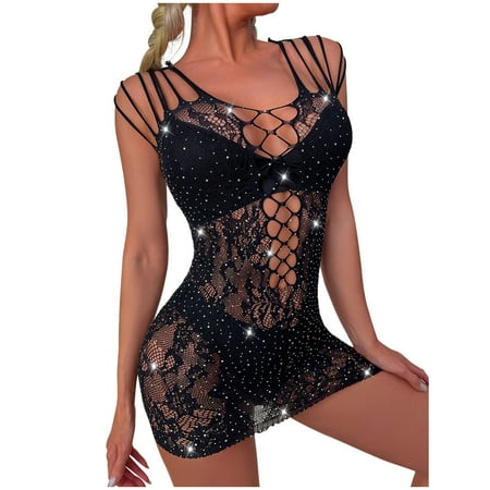 Ladies Fashion Sexy Lingerie Fishnets Hollow Slim Fit Sexy Shiny Drill Halter Neck Hip Package Dress lingerie for women women sexy lingerie ropa interior femenina sexy
Ladies Fashion Sexy Lingerie Fishnets Hollow Slim Fit Sexy Shiny Drill Halter Neck Hip Package Dress lingerie for women women sexy lingerie ropa interior femenina sexy