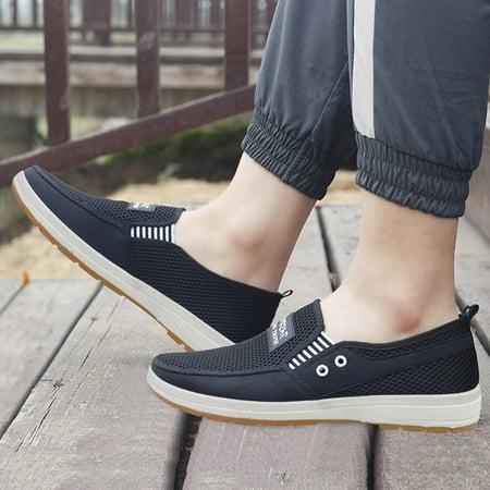 ZTTD Fashion All Season Men Casual Shoes Flat Non Slip Sole Mesh Breathable and Lightweight Comfortable Slip On
ZTTD Fashion All Season Men Casual Shoes Flat Non Slip Sole Mesh Breathable and Lightweight Comfortable Slip On