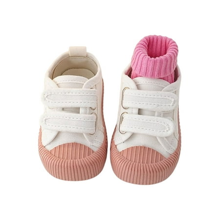 Ritualay Kids Flats Comfort Sneakers Slip On Casual Shoes Lightweight Fashion Canvas Shoe Girls Boys Children Skate White-Pink Sole 5C
Ritualay Kids Flats Comfort Sneakers Slip On Casual Shoes Lightweight Fashion Canvas Shoe Girls Boys Children Skate White-Pink Sole 5C