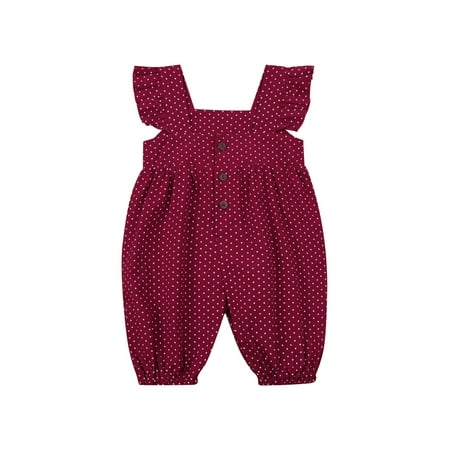 Ehfomius Baby Girls’ Fashion Wave Point Jumpsuit/Dress Ruffled Sleeve Summer Clothes
Ehfomius Baby Girls’ Fashion Wave Point Jumpsuit/Dress Ruffled Sleeve Summer Clothes