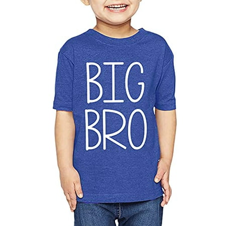 7 ate 9 Apparel Boy s Big Brother Announcement Shirt for Toddler Boys Royal Blue T-Shirt
7 ate 9 Apparel Boy s Big Brother Announcement Shirt for Toddler Boys Royal Blue T-Shirt