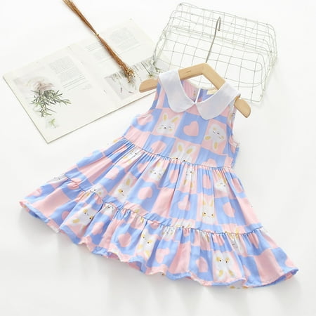 Realhomelove Toddler Baby Girl Floral Casual Dress Ruffle Sleeveless Princess Dress Flower Print Sundress Kids Summer Outfit Clothes 2-10T
Realhomelove Toddler Baby Girl Floral Casual Dress Ruffle Sleeveless Princess Dress Flower Print Sundress Kids Summer Outfit Clothes 2-10T